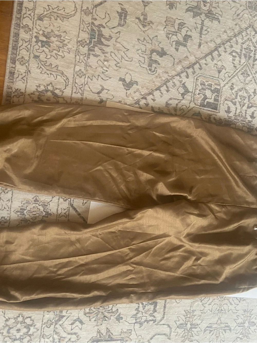 Relaxed Ankle-Cuff Pants in Tan - Picture 6 of 6